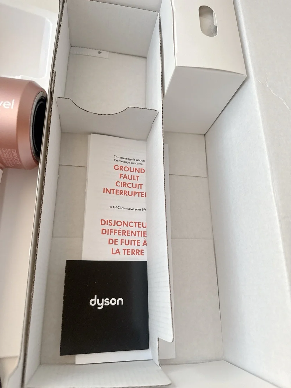 Open box - Dyson Supersonic™ Travel hair dryer (Ceramic pink / Rose gold)